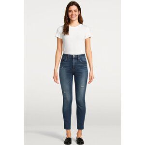 MOUSSY VINTAGE x Barneys New York Distressed Skinny Jeans Sz 28 MADE IN JAPAN